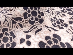 tessuto chimico della disposizione del pizzo della guipure del ricamo del poliestere