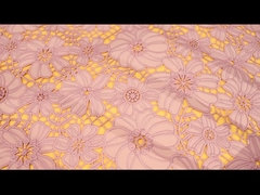 Pizzi nuziali del cavo solubile in acqua della guipure per tessuto anche nigeriano