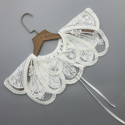 Wool Shawl Embroidered All-match False Collar New Korean Style Dress Sweater Outer Wear Decorative Collar
