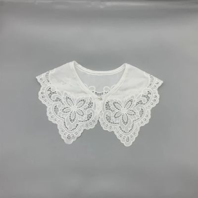 Collare di abbigliamento di pizzo applicato personalizzabile